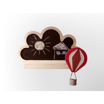 Lot w chmurach tablica